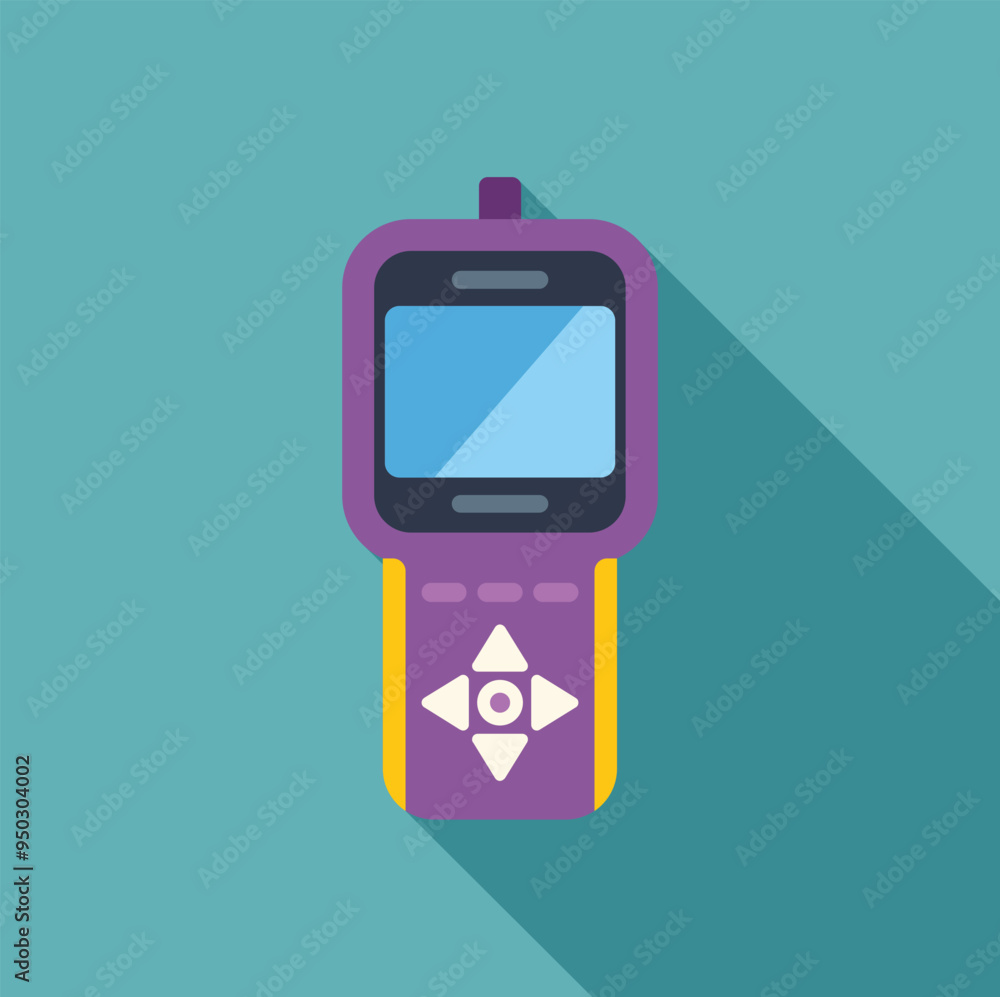 Poster modern electronic barcode scanner device is simplifying and automating inventory management in retai