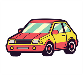 Car Vector Illustration | Vehicle Icons and Graphics for Design Projects and Automotive Branding and Logo icon