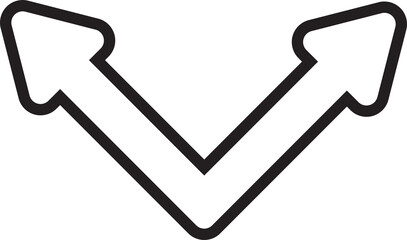 Junction Arrow Line Symbol