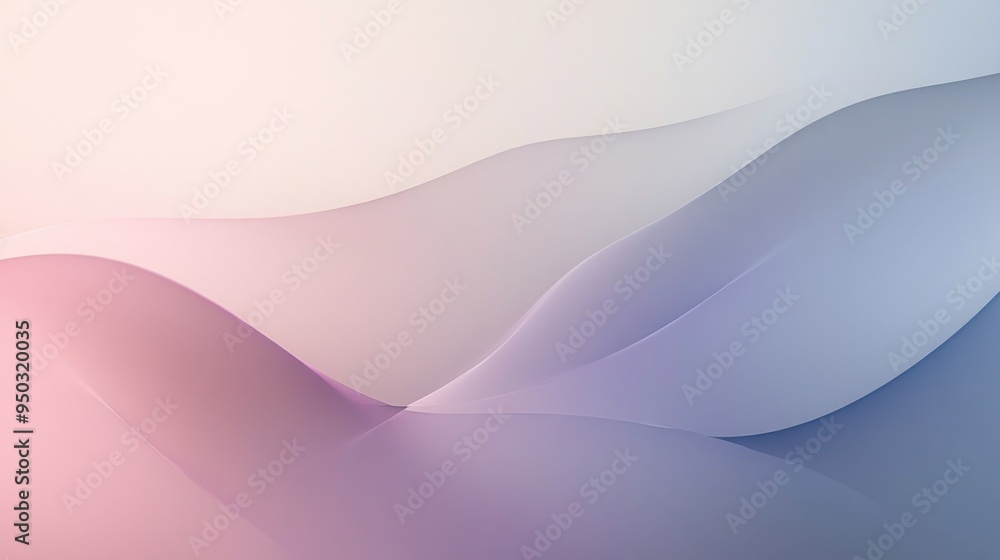 Poster A minimalist abstract background with soft gradients and subtle geometric patterns, evoking a sense of calm and elegance.