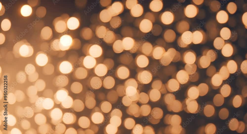 Poster small bokeh abstract light rays 4k animation