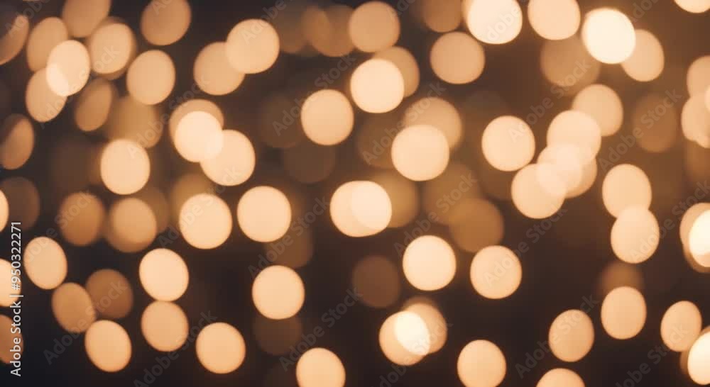 Poster bokeh shining abstract light rays 4k animation