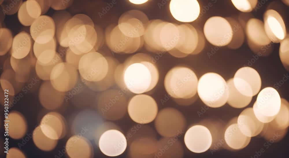 Poster bokeh abstract shining light rays 4k animation