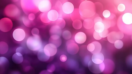 Abstract bokeh blur with pink and purple hues, creating a fun and playful background