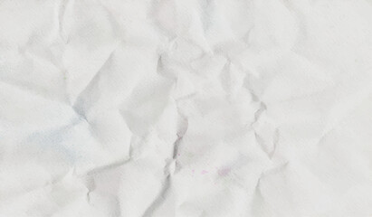 Obraz premium white crumpled paper