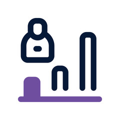 progress icon. vector dual tone icon for your website, mobile, presentation, and logo design.