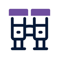 Fototapeta premium binocular icon. vector dual tone icon for your website, mobile, presentation, and logo design.