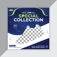 sports shoes social media banner template design,