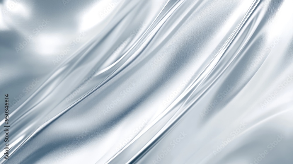 Poster smooth silver gradient background with a polished texture, creating a sleek and contemporary look