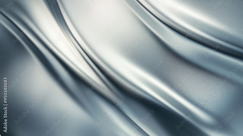 Poster subtle silver gradient background with a soft glow, elegant and clean texture for high-end branding 