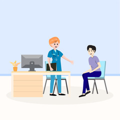 interaction between doctors and their patients