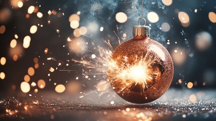 Sparkling Christmas Ornament