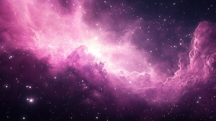 Celestial Echoes: A soft, glowing nebula with shimmering stars and cosmic dust, creating an ethereal, celestial scene.