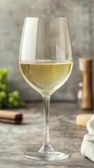 Sauvignon Blanc from New Zealand in a wine glass, Sauvignon Blanc, New Zealand, wine