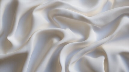 Obraz premium Macro fabric fiber, Close-up of White Cloth or woven textile Fiber, 3d illustration