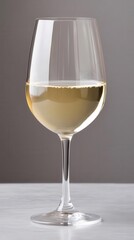 Fototapeta premium Sauvignon Blanc from New Zealand in a wine glass, Sauvignon Blanc, New Zealand, wine