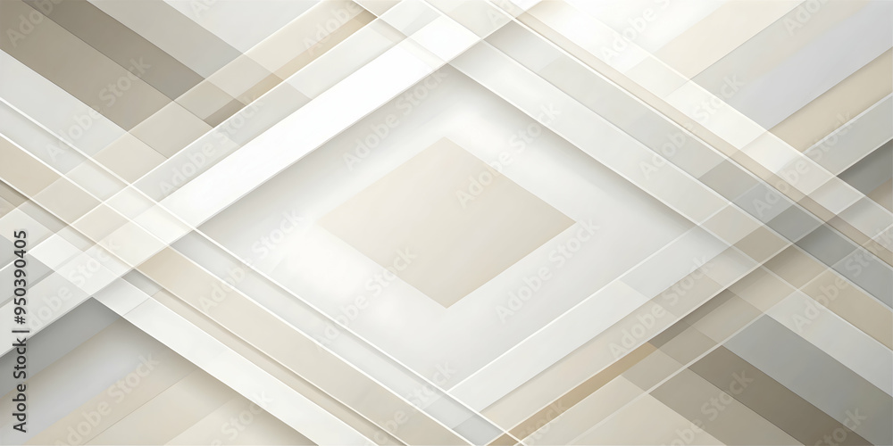 Poster abstract beige geometric pattern: a modern and minimalist design with geometric shapes and textures 