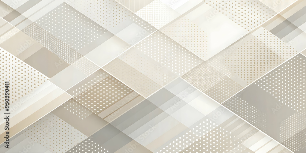 Poster abstract beige geometric pattern: a modern and minimalist design with geometric shapes and textures 