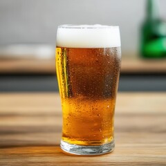 Carlsberg lager from Denmark in a cold beer glass, lager, Denmark, cold