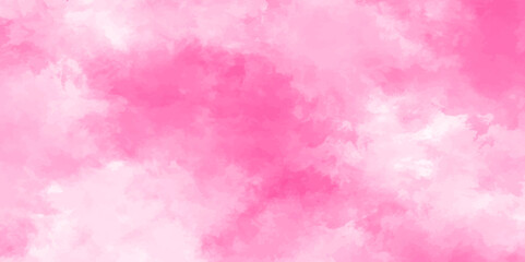 Fototapeta premium Abstract pink Wall Texture with Watercolor Brush Strokes. Soft pink pastel watercolor background. party invitation, packaging, surface design. Grunge and textured banner with free copy space.