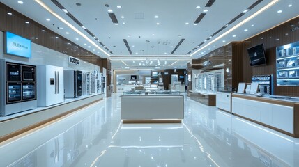 Modern Appliance Showroom