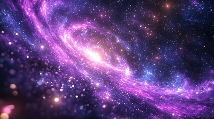 Cosmic Spiral Galaxy: A Stunning View of the Universe