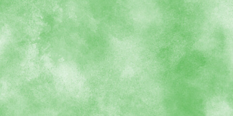 Abstract green color clouds background, Vibrant mint green grunge texture with puffy and blurry natural clear clouds,  grunge light mint green watercolor background clouds texture backdrop.