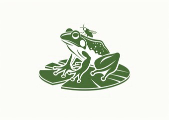 Frog jumping animation icon. Sequences or footage for motion design. Cartoon toad jumping, animal movement concept. Frog leap sequence, vector