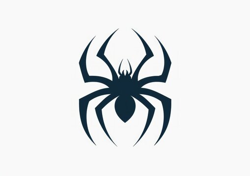 spider logo vector design. spider icon vector design