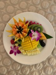 salad with fruit