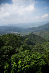 the great Chinese wall in Mutianyu region