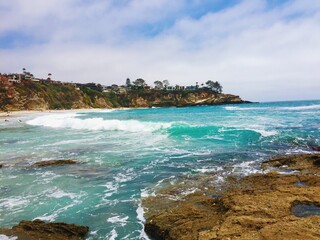beach and rocks
