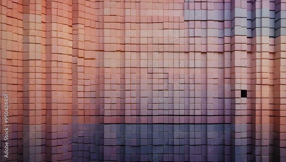 Poster abstract geometric pattern: a captivating backdrop of geometric shapes, rendered in a gradient of wa