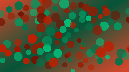 Abstract colorful bokeh background, vibrant color bubbles.