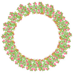 wreath of flowers