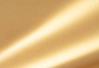 Golden color paper background, smooth glowing shining gold metal texture, wavy