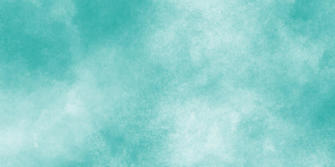  Vibrant clear blue sky with puffy and blurry natural clear clouds, Abstract blue watercolor painted sky background by teal color blue, Abstract blue color clouds background.