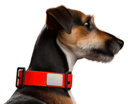 PNG Collar dog mammal animal.
