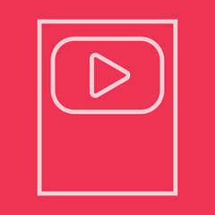 Play Button Icon Design
