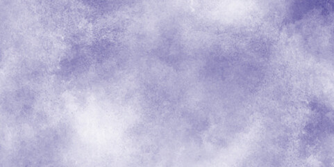 Abstract grunge and cloudy Soft Pastel Watercolor Background in Blue and Purple Tones, Morning cloudy blue sky of summer season, Watercolor Cloudy Blue Sky Background paper texture with fog.