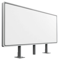 Obraz premium PNG Blank outdoor advertising billboard