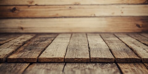 Wooden background with weathered cream colored horizontal planks.