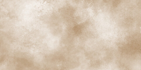 brown old vintage paper texture with cloudy stains, Brown Grunge texture background with grainy effect, brown watercolor background hand-drawn with cloudy strokes of brushes.
