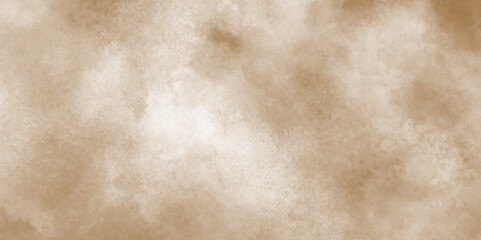 brown old vintage paper texture with cloudy stains, Brown Grunge texture background with grainy effect, brown watercolor background hand-drawn with cloudy strokes of brushes.
