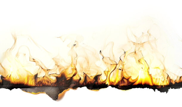 PNG Abstract burning paper art