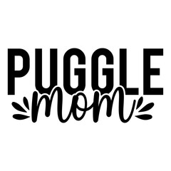 Boxer mom T-shirt Design or poster Design, Typography T-Shirt Design,
pug mom t-shirt design, crazy dog lady t-shirt design,