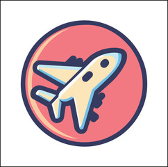 rockets Funny icon vector 