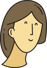 Woman Avatar Comic Character Style