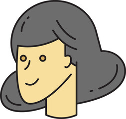 Woman Avatar Comic Character Style