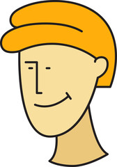 Boy Avatar Comic Character Style